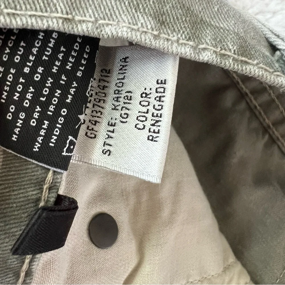 GRLFRND Karolina Camo Crop Pants